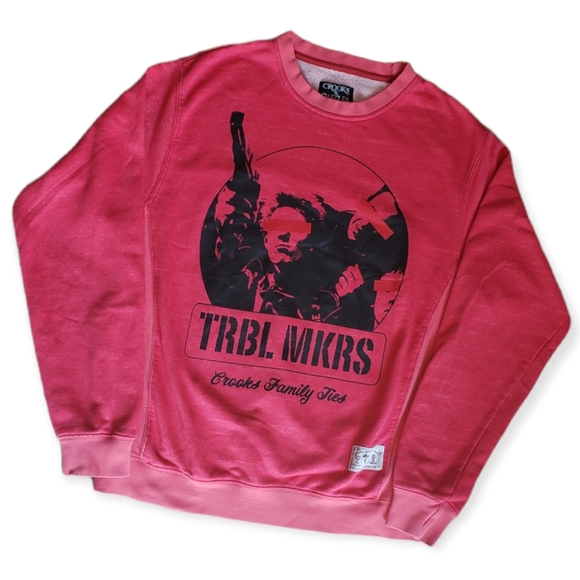 CROOKS&CASTLES Crewneck Sweatshirt - Picture 2 of 7